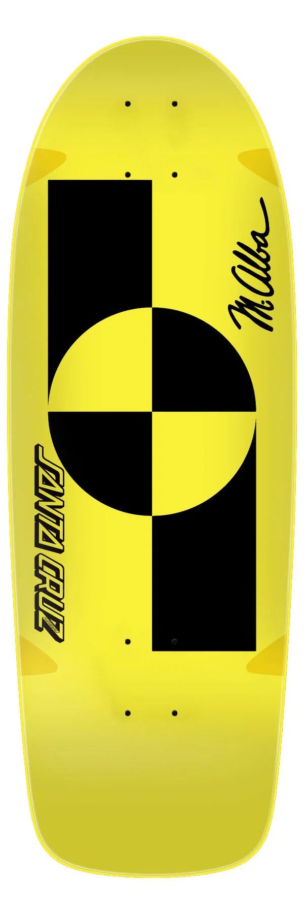 Santa Cruz Malba Crash Test Reissue Skateboard Deck - 10.03"