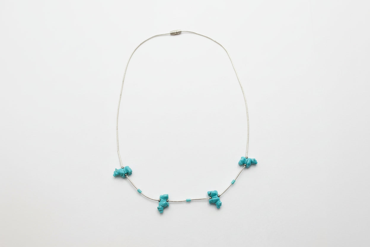 Turquoise Bear Fetish