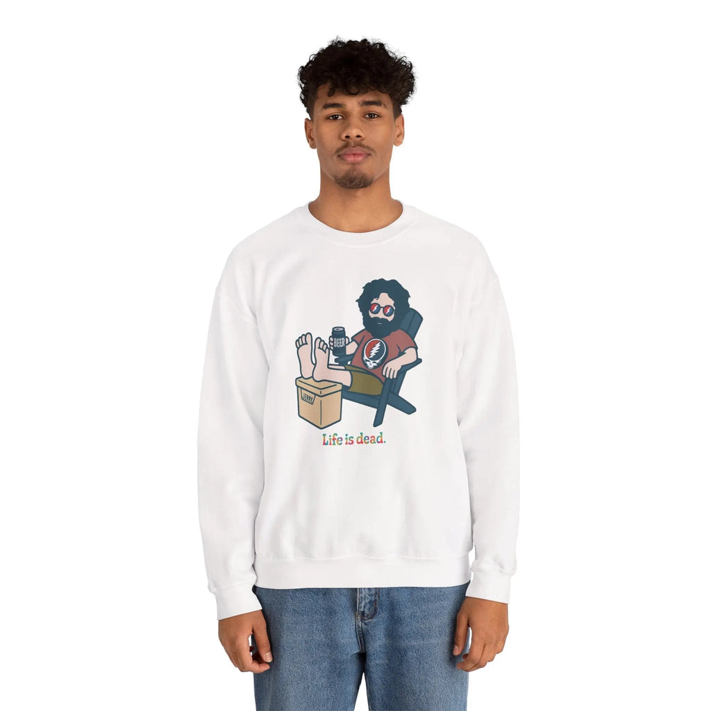 Stay Cool, Jerry Life is Dead Crewneck