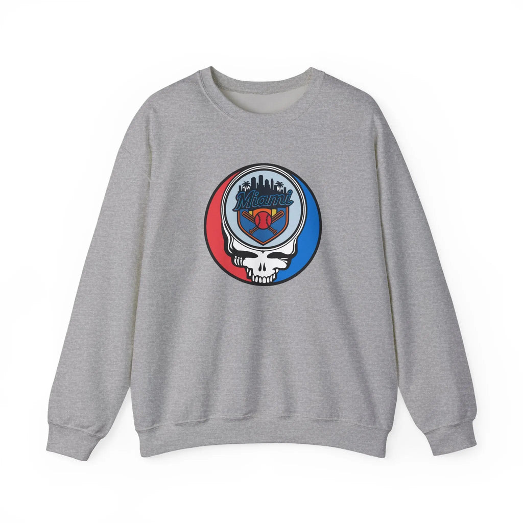 Miami Baseball Original StealieCrewneck Sweatshirt