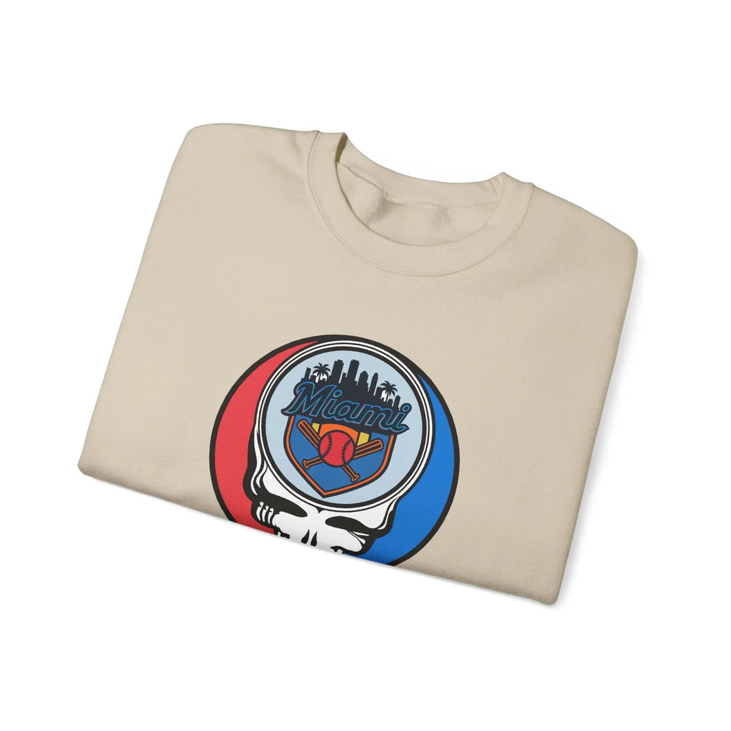 Miami Baseball Original StealieCrewneck Sweatshirt