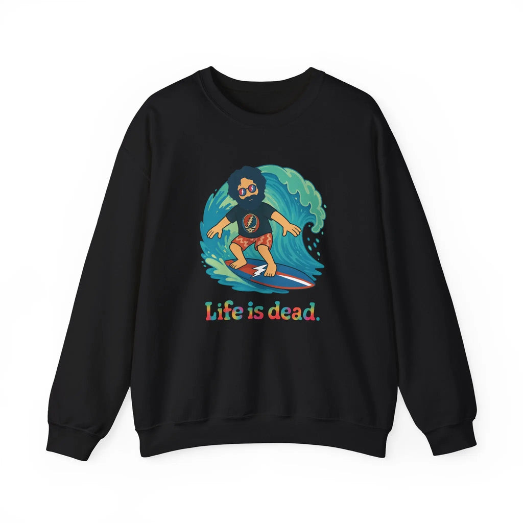Surfing Jerry Life is Dead Crewneck