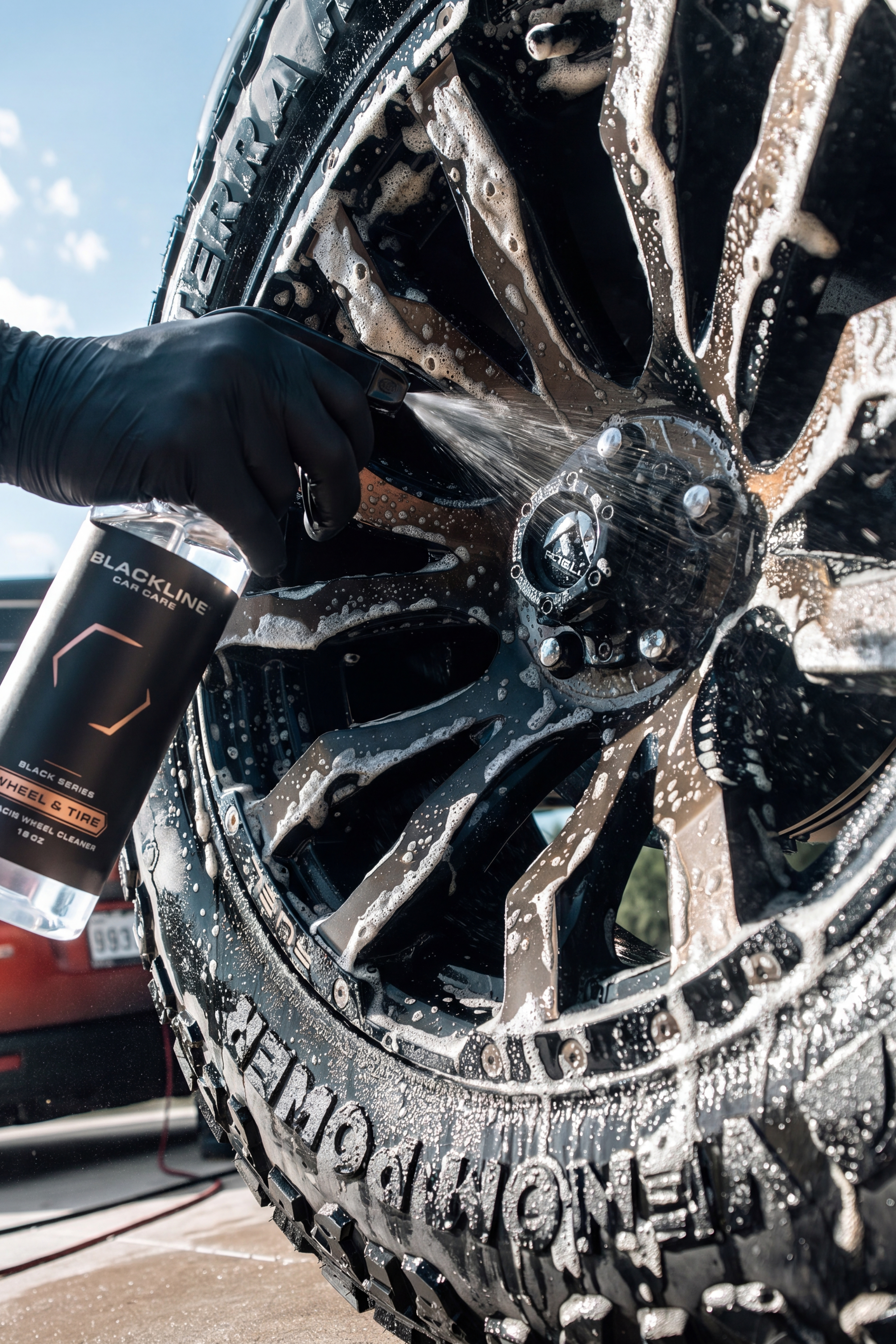 BLACKLINE® WHEEL N' TIRE CLEANER – Blackline Car Care, view 3