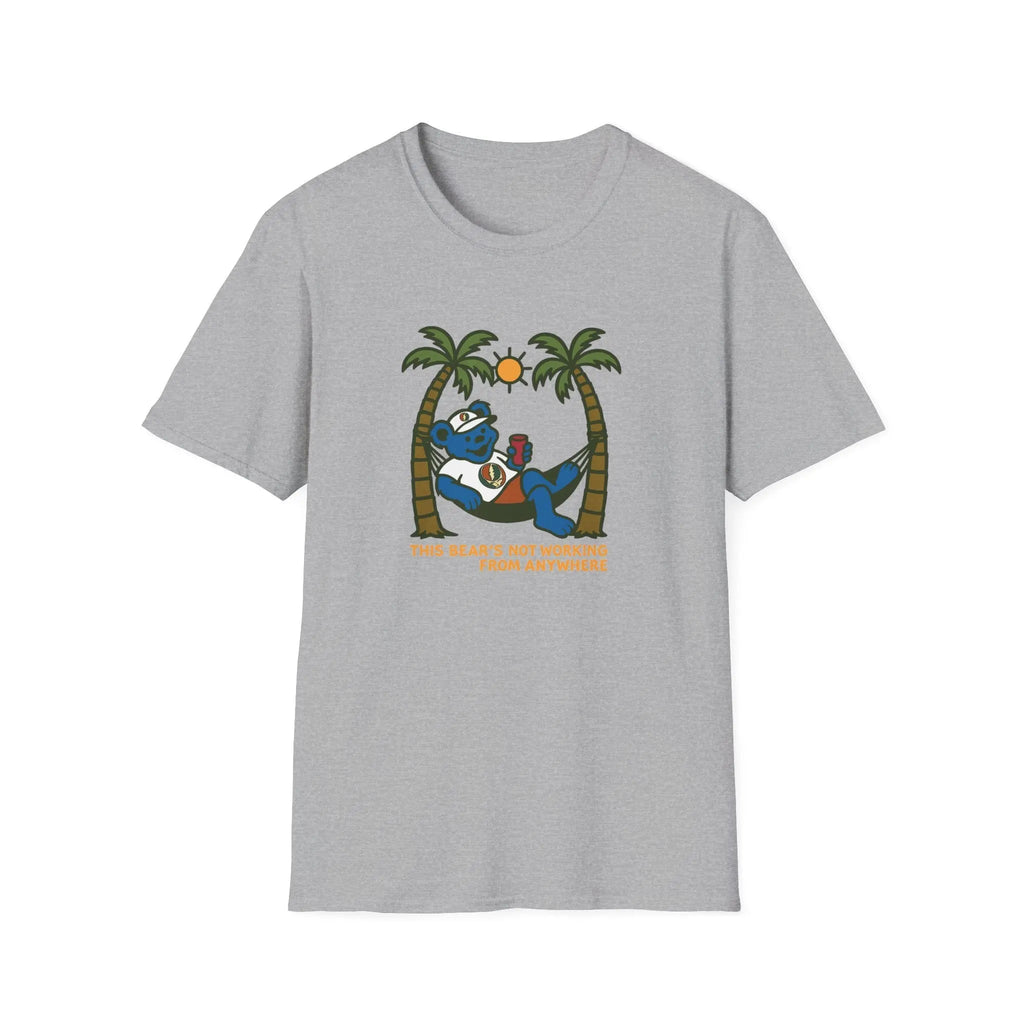 The Bear's Not Working From Anywhere - Life is Dead T-Shirt