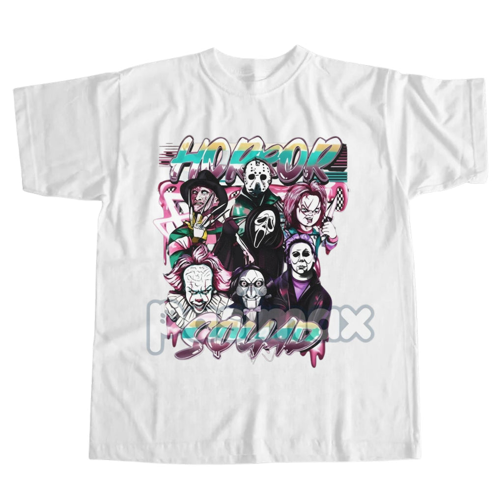 Pasimax Halloween Horror Anime T-Shirt — comparison shot