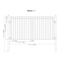 [12-18FT] Heavy-Duty Madrid-Style Premium Steel Dual-Swing Driveway Gate (SAK38546) – SAKSBY WHOLESALE, view 6