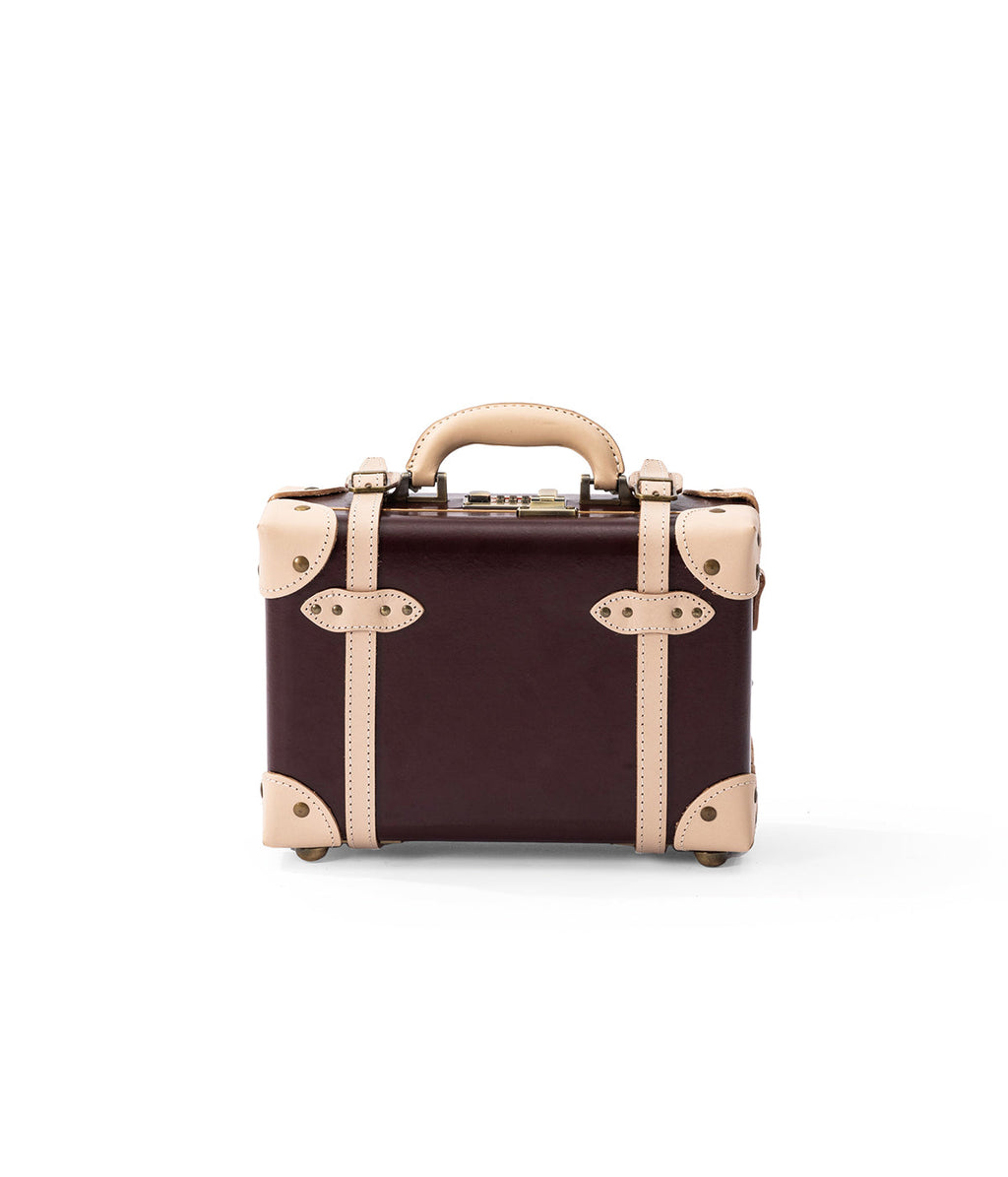 Aristocratic Leather Carry-on Set - Burgundy