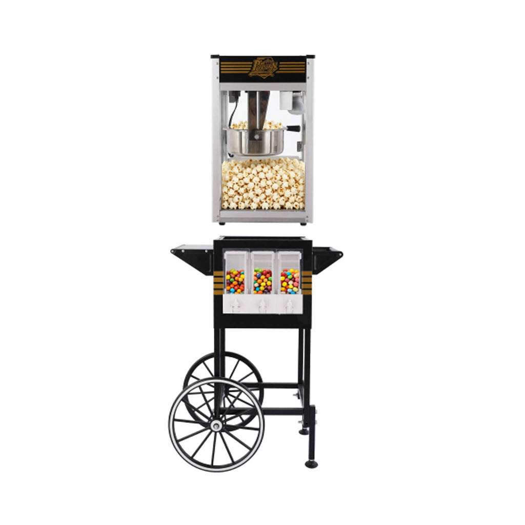 12-Ounce Commercial Retro Popcorn Machine Cart With Candy Boxes (SAK80954) – SAKSBY WHOLESALE, view 12