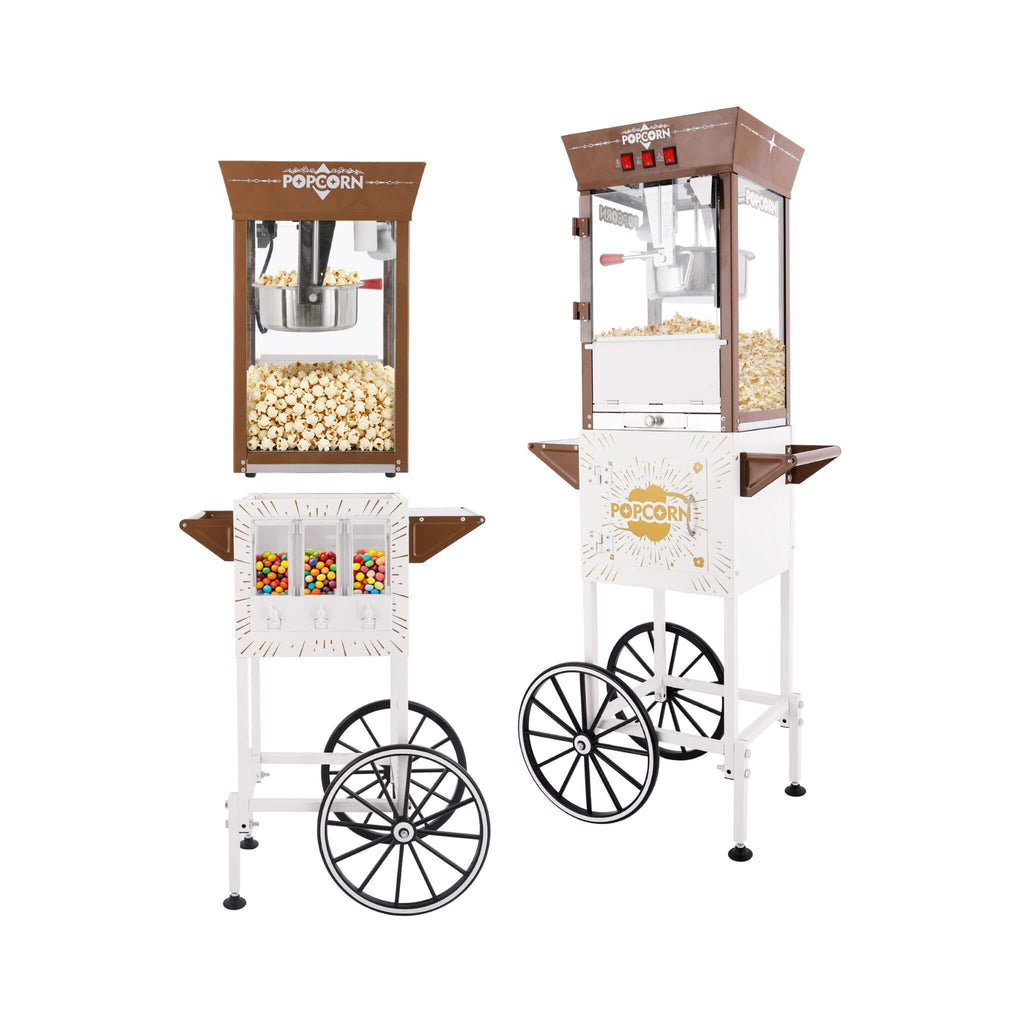12-Ounce Commercial Retro Popcorn Machine Cart With Candy Boxes (SAK80954) – SAKSBY WHOLESALE, view 10
