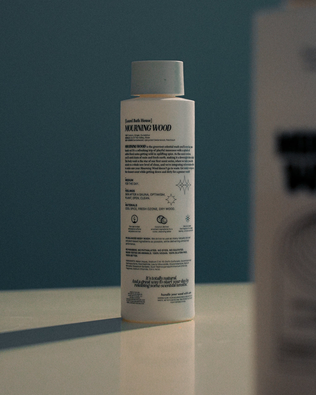 Laurel Bath House The Original Mourning Wood — back view