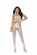 Love Spark Cove | Intimate Apparel, Pleasure Shop & Free Shipping Crochet Suspender Bodystocking With Open Crotch — main prod