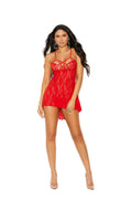 Love Spark Cove | Intimate Apparel, Pleasure Shop & Free Shipping Lace Babydoll And Matching G-string — main product shot
