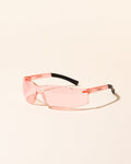 pink safety glass with logo – makesy®