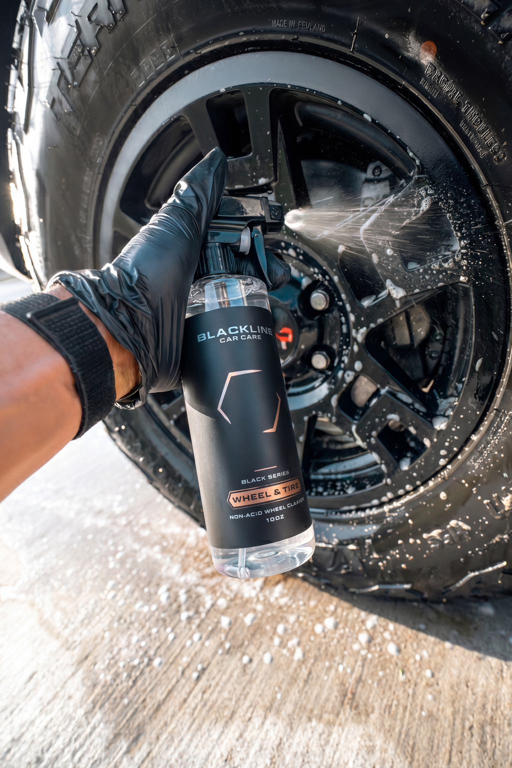 BLACKLINE® WHEEL N' TIRE CLEANER – Blackline Car Care, view 6