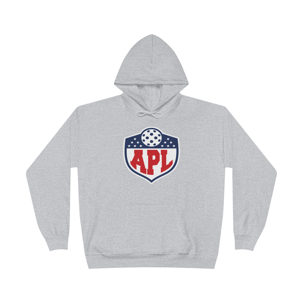 APL Pickleball Shield Hoodie — Retro Pickleball Pullover