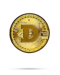 Dogecoin Ball Marker – Pins and Aces, view 2