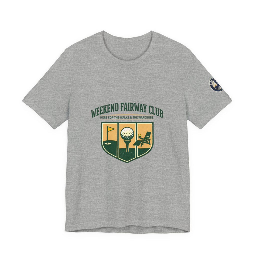 Tristan’s Treehouse Weekend Fairway Club Tee | golf aesthetic, country-club core — side view