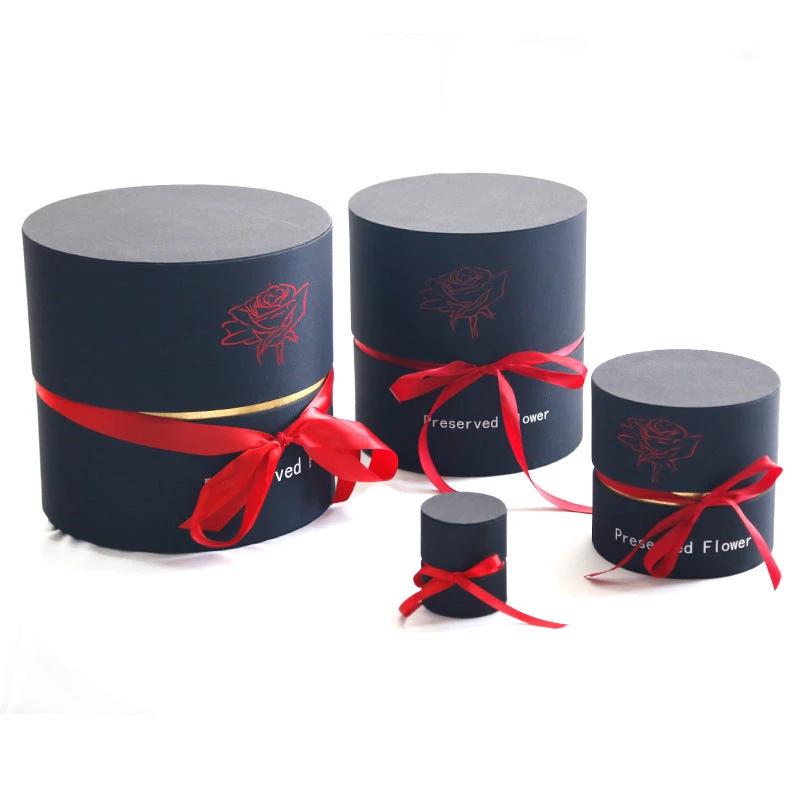 Mandotos Preserved Real Roses In A Box Set Eternal Gift For Valentines Day Romantic Flowers