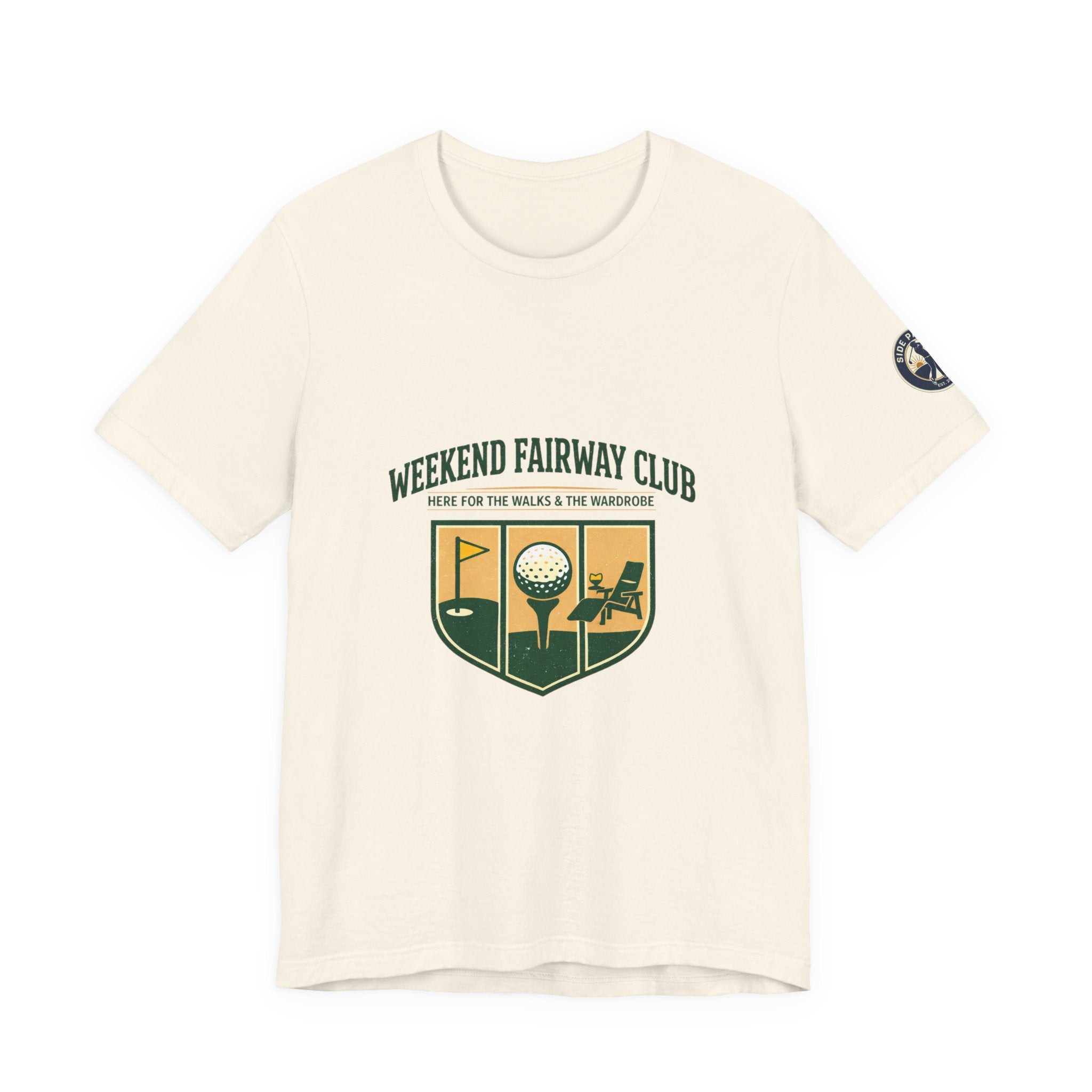 Tristan’s Treehouse Weekend Fairway Club Tee | golf aesthetic, country-club core — lifestyle context