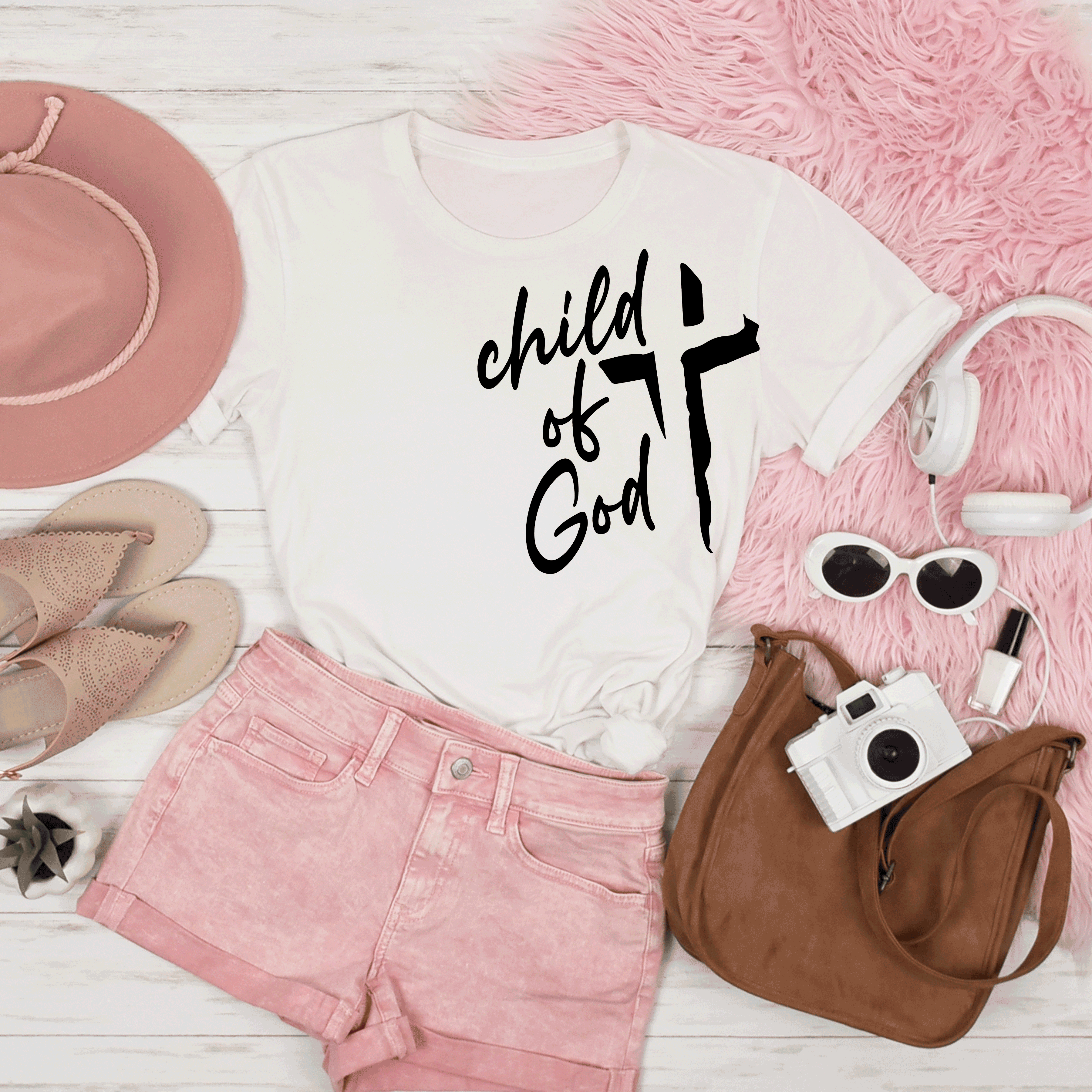 A Blessed Texas Mess Boutique Child of God Sweatshirt, Trending Corinthians Bible Verse, Inspirational… — lifestyle worn / used context