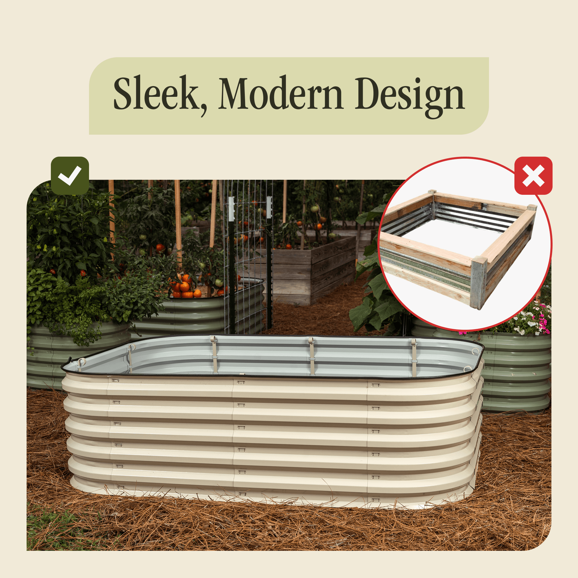 Gro-Rite "No Tools Needed" Premium Metal Raised Garden Bed Kit – Gro-Rite Garden Global LLC, view 10