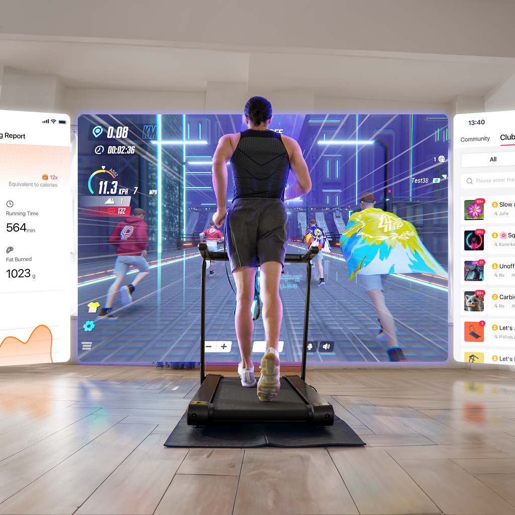 DeerRun X20 Incline Home Treadmill with 15% Auto Incline & Full Running Deck | 400 lbs, 11.3 mph – DeerRun®, view 14