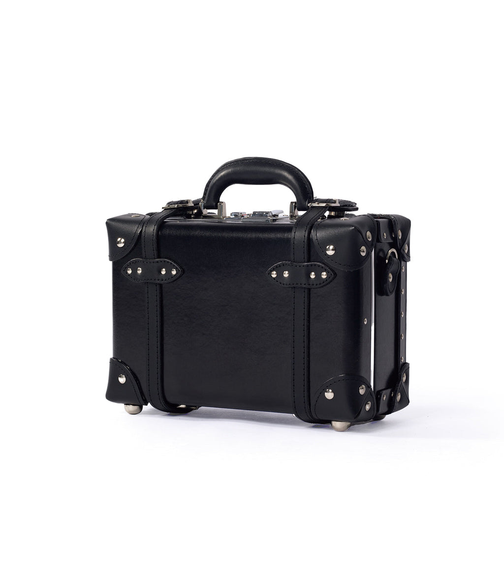 Aristocratic Leather Carry-on Set - Black