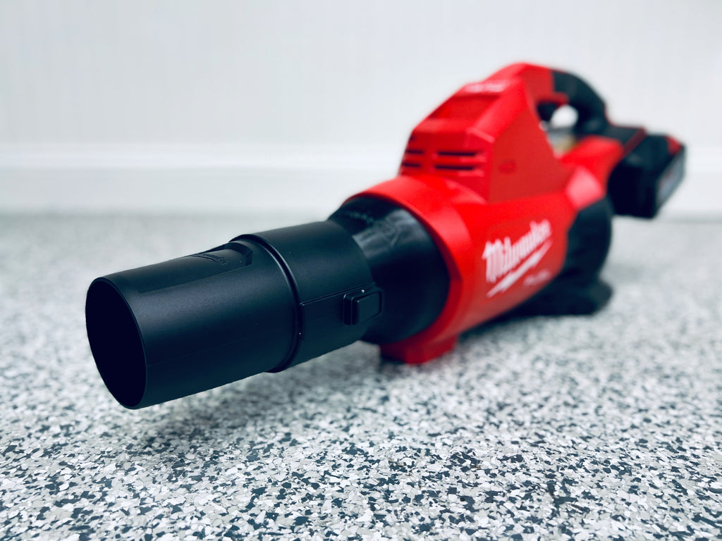 STUBBY® Nozzle Adapter for Milwaukee M18 FUEL Dual Battery Leaf Blower (2824-20) – Stubby Nozzle Co., view 5