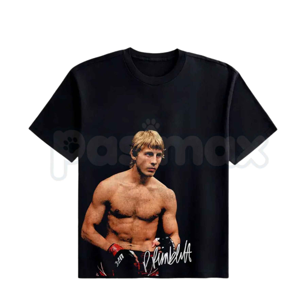 Paddy The Baddy Pimblett UFC Collection Menswear T Shirt – Funny MMA Fan Graphic Tee, Legendary Liverpool Scouse Fighter Unisex Cotton Streetwear Shirt