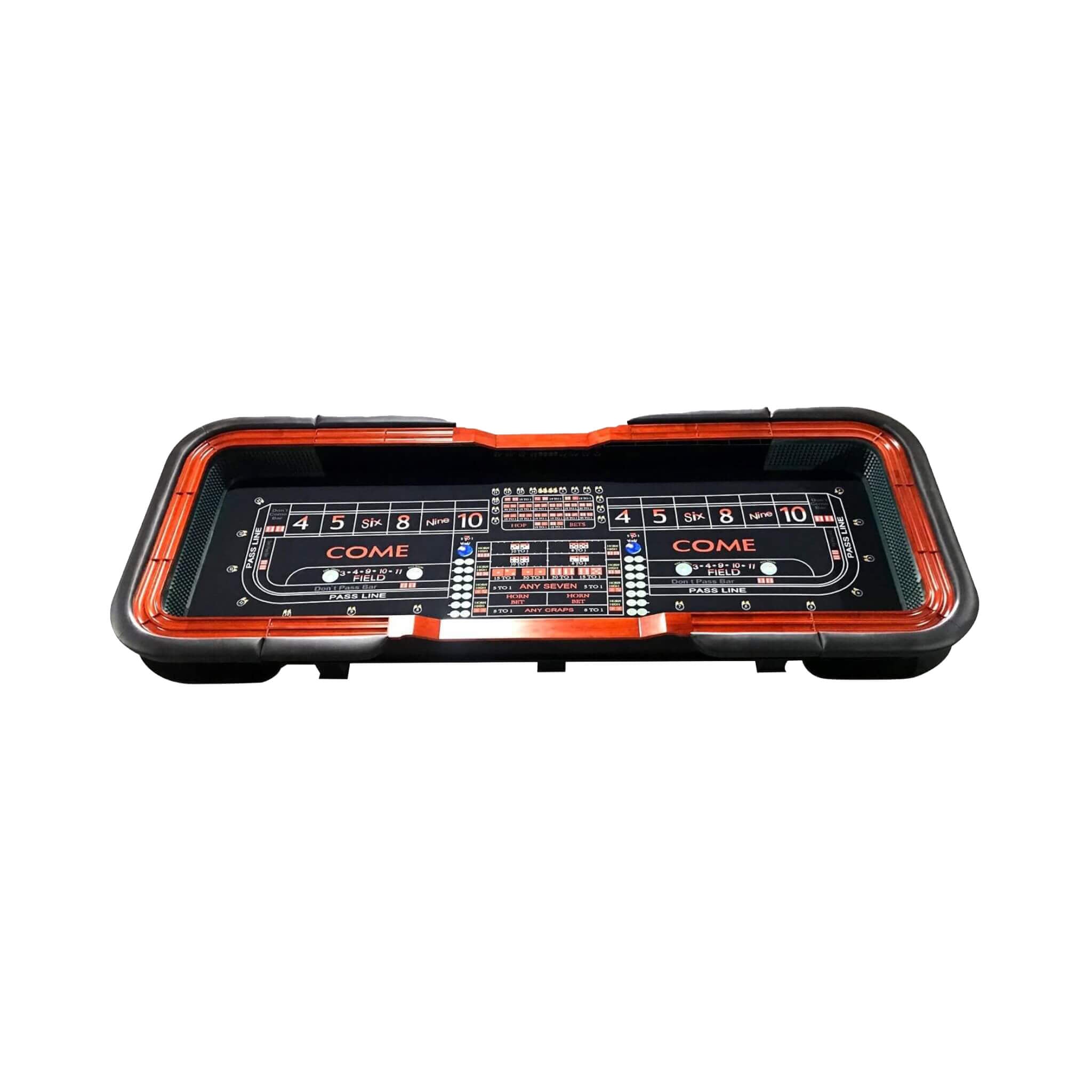 12FT Casino Style Craps Table With Full Drink Rail And Cushion Rim Cover (SAK35098) – SAKSBY WHOLESALE, view 5