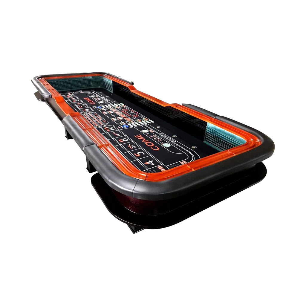 12FT Casino Style Craps Table With Full Drink Rail And Cushion Rim Cover (SAK35098) – SAKSBY WHOLESALE, view 3