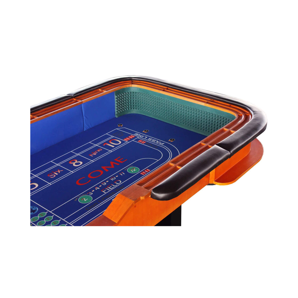 12FT Deluxe Casino Craps Game Table With Full Drink Rail (SAK68021) – SAKSBY WHOLESALE, view 5