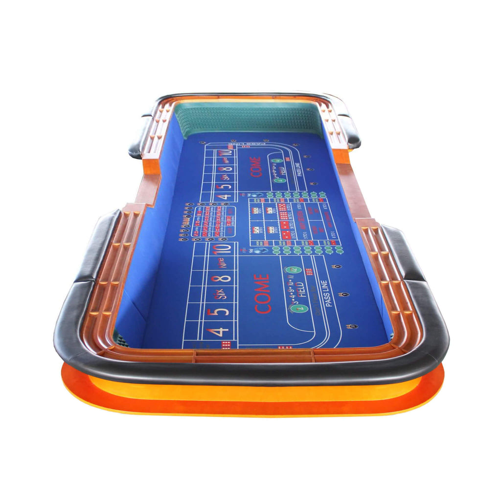 12FT Deluxe Casino Craps Game Table With Full Drink Rail (SAK68021) – SAKSBY WHOLESALE, view 7