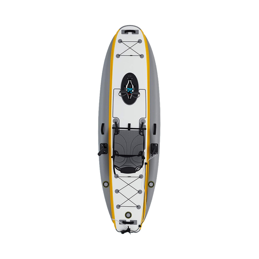 Portable 12FT Lightweight Inflatable PVC Fishing Kayak With Pedal System (SAK64328) – SAKSBY WHOLESALE