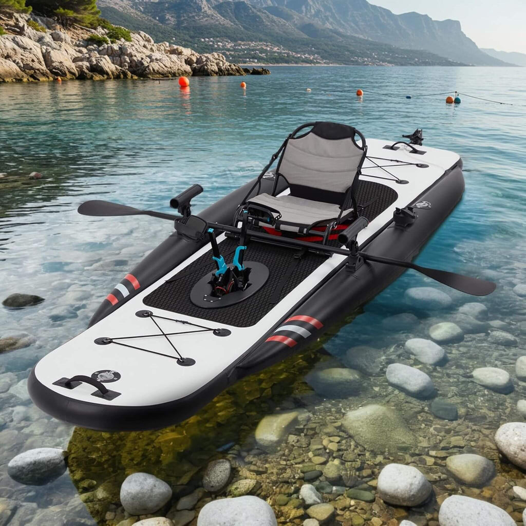 Premium 12FT Lightweight Inflatable Fishing Kayak With Pedal System (SAK15079) – SAKSBY WHOLESALE, view 9