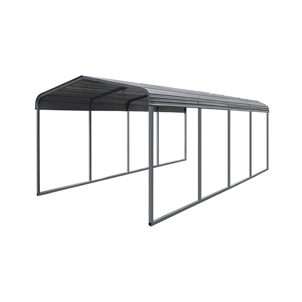 [12X20FT] Alora Premium Heavy-Duty Outdoor Canopy Garage Shelter With Galvanized Metal Roof (SAK91523) – SAKSBY WHOLESALE, vi