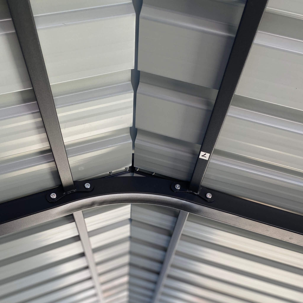 [12X20FT] Alora Heavy-Duty Metal Carport With Galvanized Steel Roof For Car, Boats And Trucks, Gray (SAK95562) – SAKSBY WHOLE