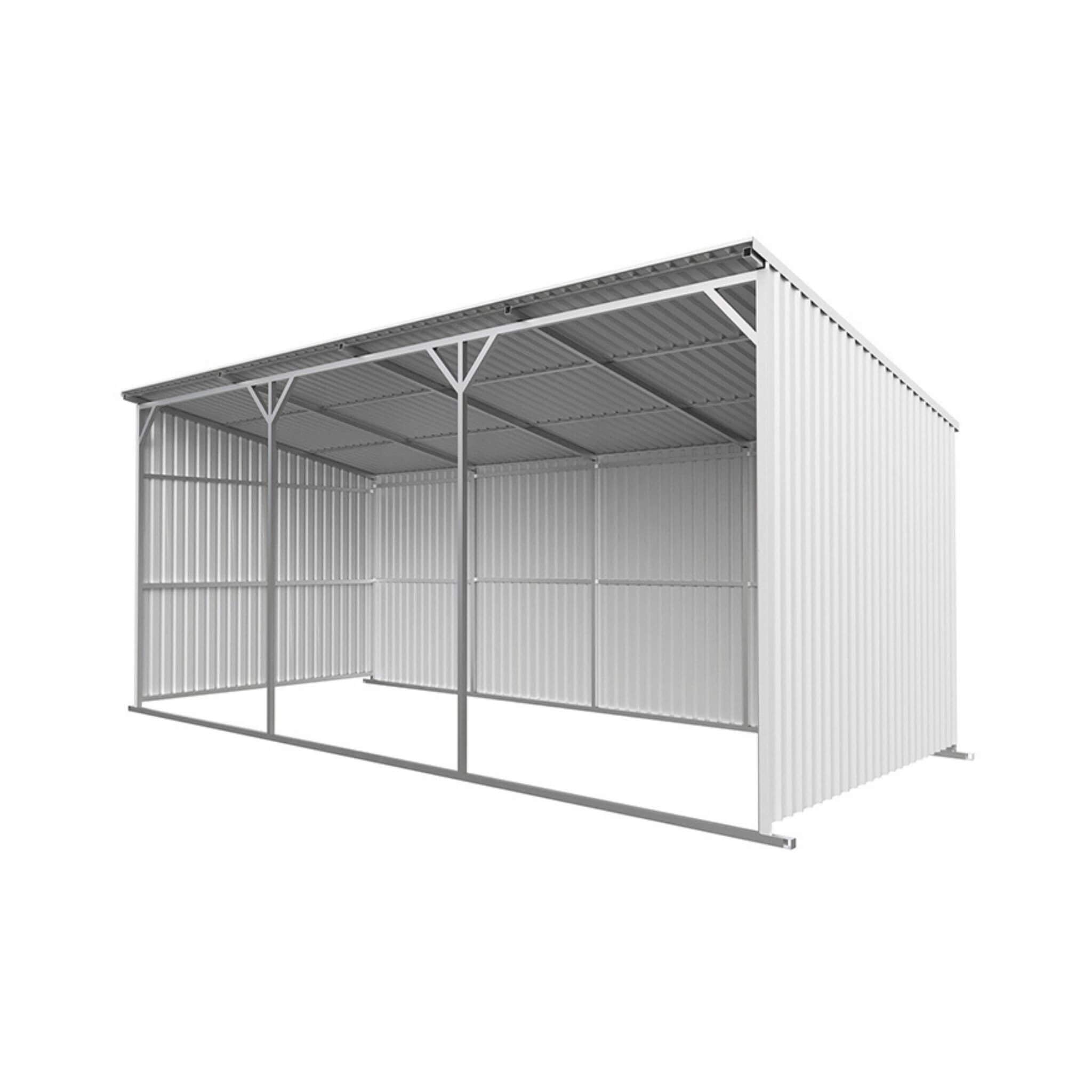 [12X25FT] Alora Heavy-Duty Galvanized steel Storage Equipment Shed (SAK20471) – SAKSBY WHOLESALE, view 6