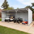 [12X25FT] Alora Heavy-Duty Galvanized steel Storage Equipment Shed (SAK20471) – SAKSBY WHOLESALE