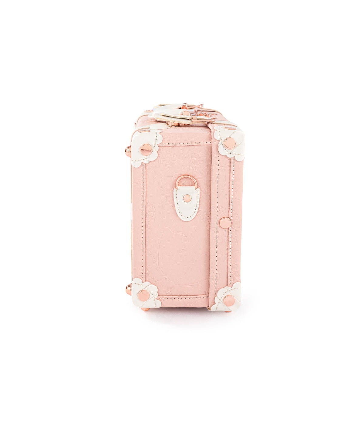 Botanica Train Case - Embossed Pink
