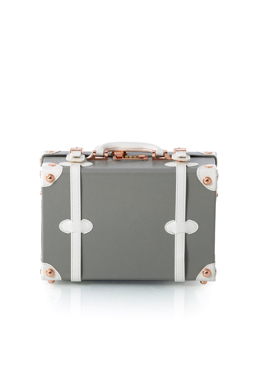 Minimalism Train Case - Light Grey's
