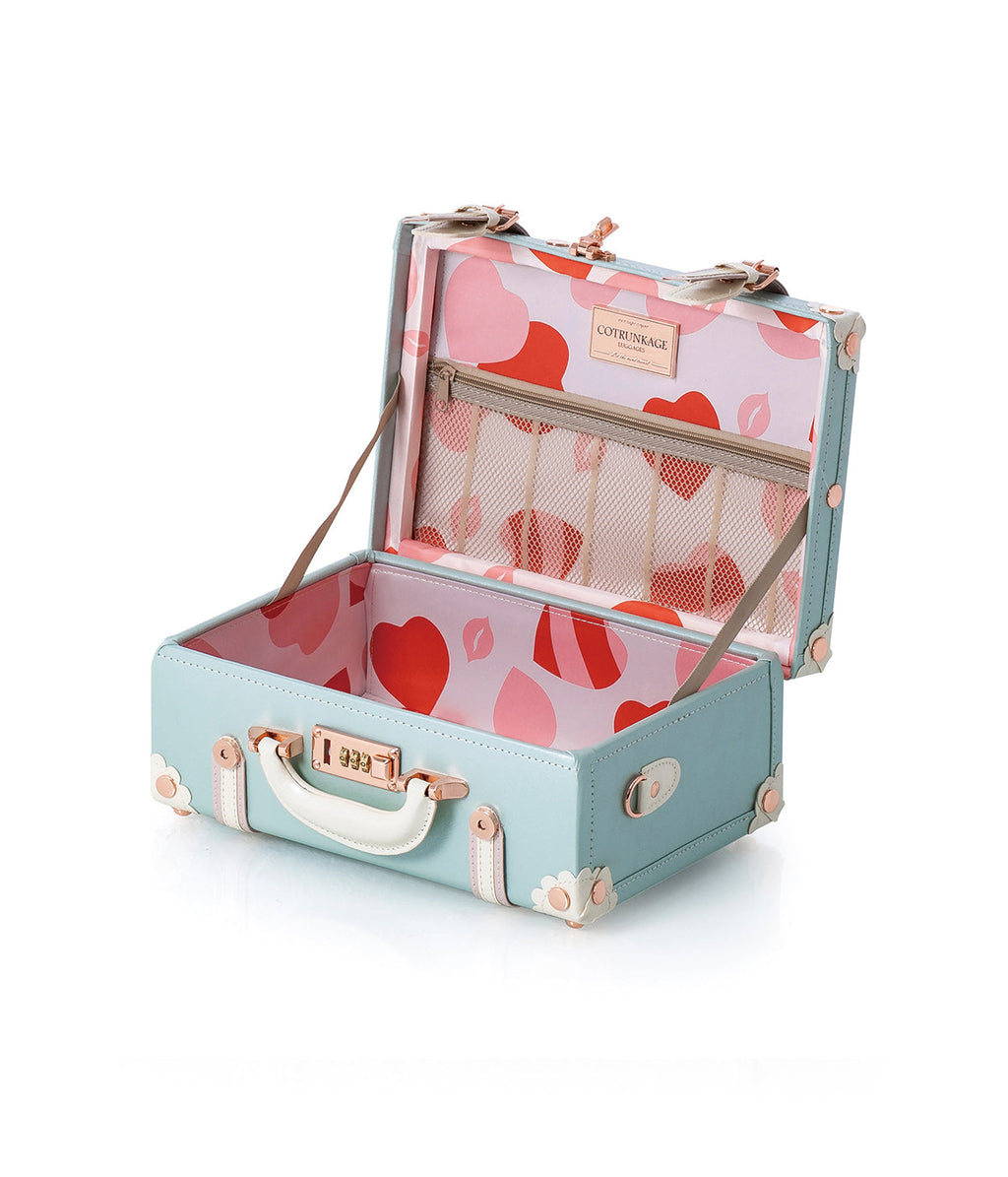 Minimalism Train Case - Sky Blue's