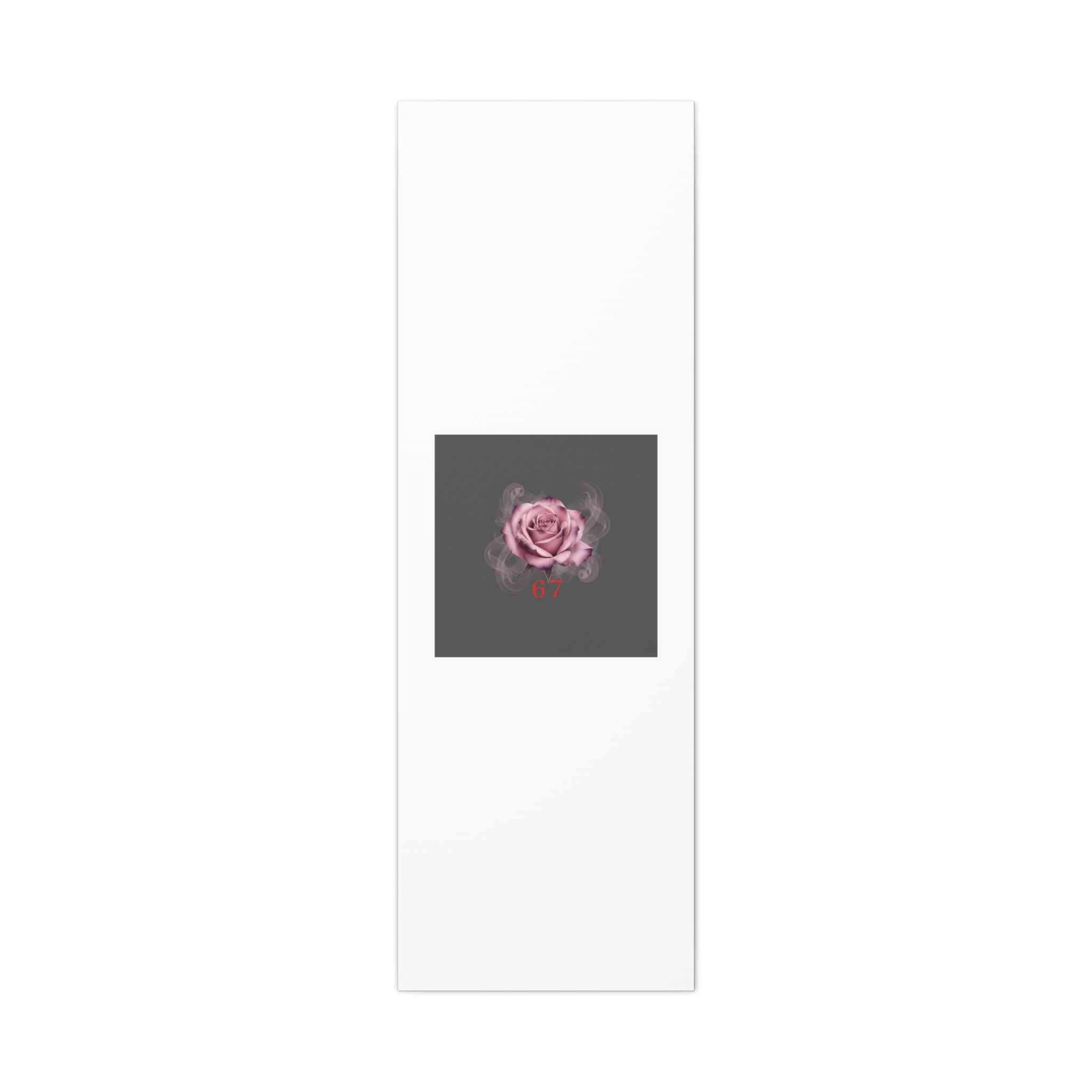6 7 Valentine's Canvas | Viral Gothic Rose Wall Art | 6 7 Meaning Dark Romance
