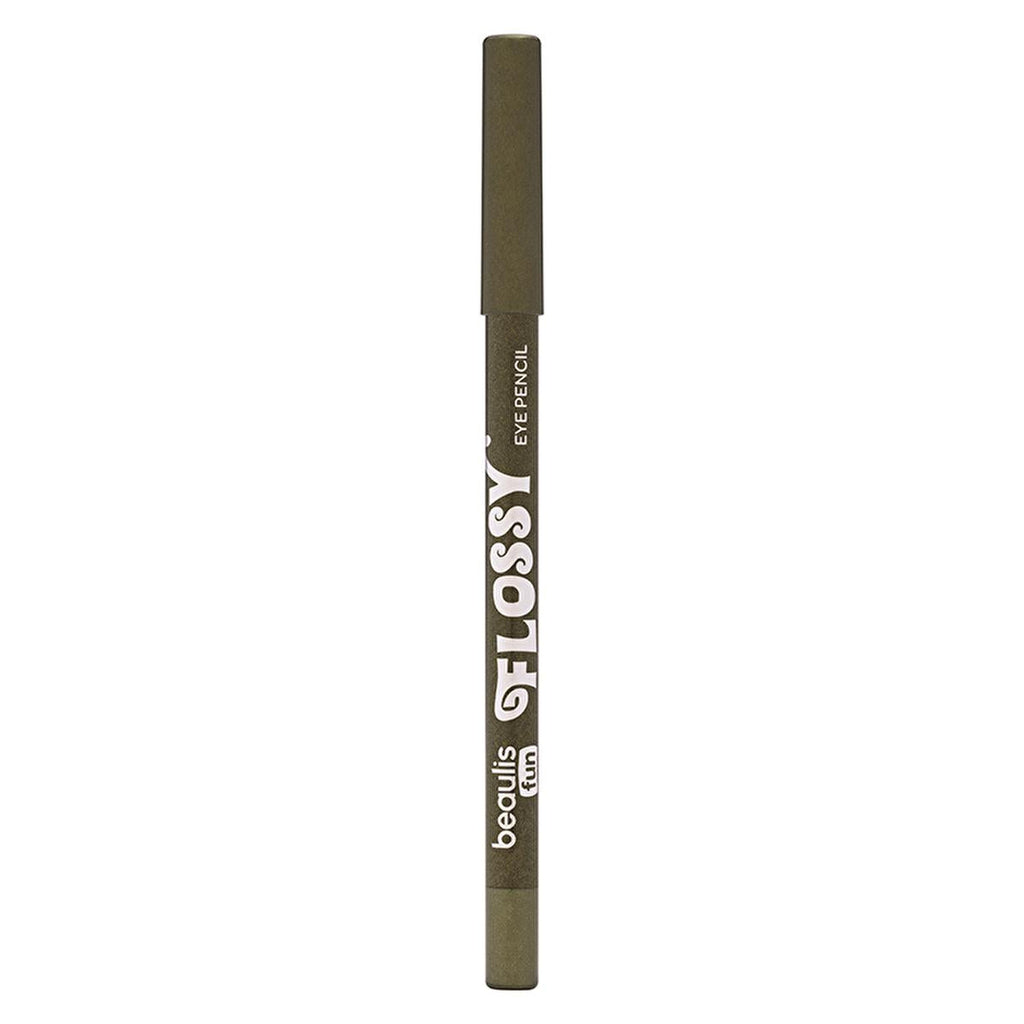 Beaulis Fun Flossy Green Eyeliner - Vibrant, Creamy Eye Makeup - 724 Green Elegance