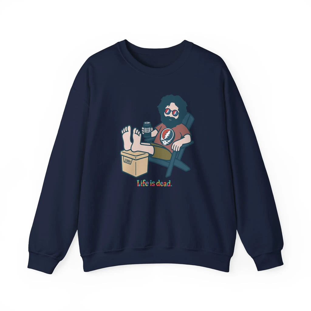 Stay Cool, Jerry Life is Dead Crewneck