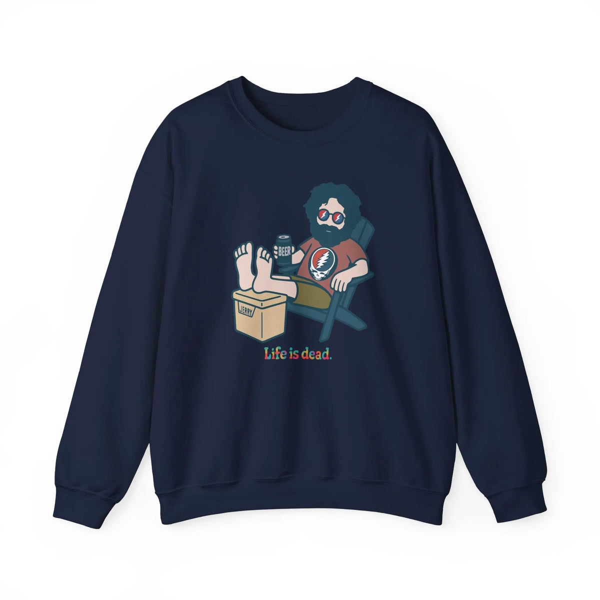 Stay Cool, Jerry Life is Dead Crewneck