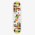 Primitive Neal Far East Skateboard Deck - 8.38″ White by Skates USA