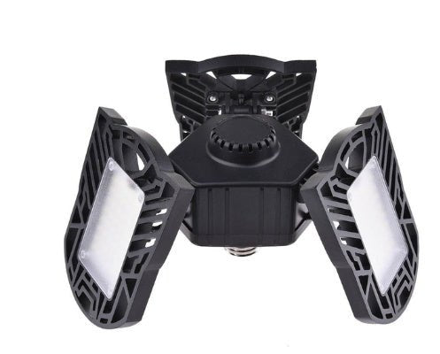 60W Super Bright Deformable LED Light for Gym Warehouse Garage 6000 Lumens