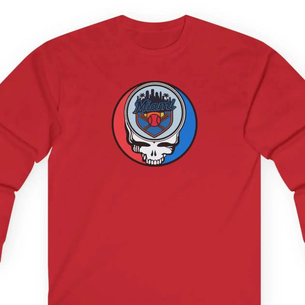 Miami Baseball Original StealieLong Sleeve T-Shirt