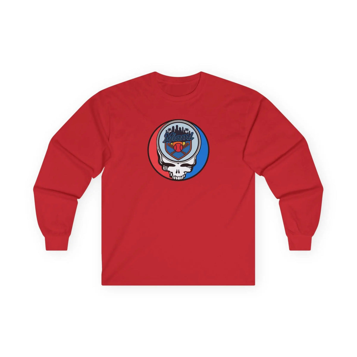 Miami Baseball Original StealieLong Sleeve T-Shirt